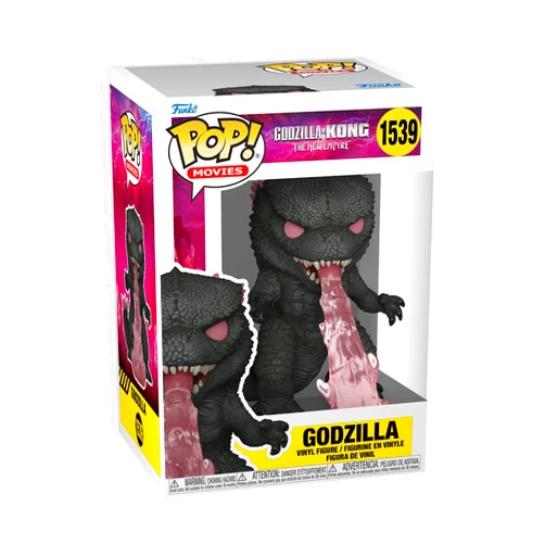 Funko POP! Movies: Godzilla X Kong: The New Empire - Godzilla with Heat-Ray - Godzilla Vs Kong - Collectable Vinyl Figure - Gift Idea - Official Merchandise - for Kids & Adults - Movies Fans