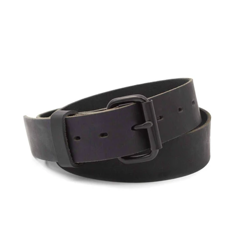 Main Street Forge The Classic Leather Everyday Belt | Made in USA | Full Grain Leather | Men's Leather Belt