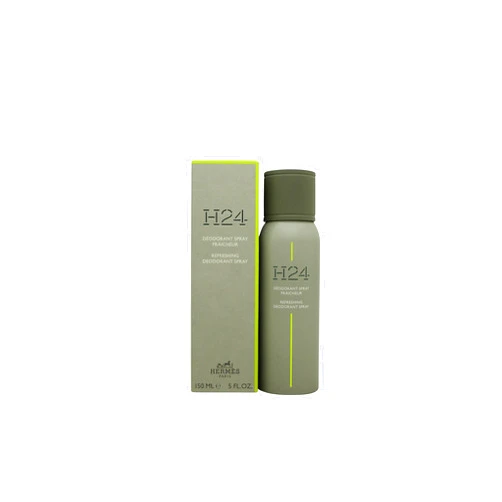 Hermes H24 Refreshing Deodorant Spray for Men, 5.0 Ounce