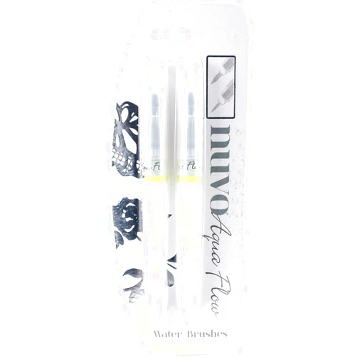 TONIC STUDIOS Nuvo Aqua Flow 2pc Water Brush, 20.059999999999999 x 7.87 x 1.65 cm, None