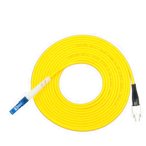 EB-LINK LC to FC Fiber Optic Cable Jumper Patch Cord Simplex Single-Mode 9/125 LC-FC,1 Meter (3.28 Feets)