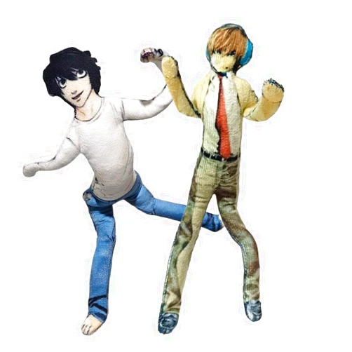 MABAIUDE Light Yagami Plush L Soft Figure Twistable Plush Doll Poseable Funny Anime Plushies Stuffed Pillow Cushion Sofa Decoration Gifts