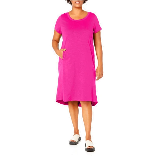 Zim and Zoe Women's Plus Size Dress Hello Sun Pl