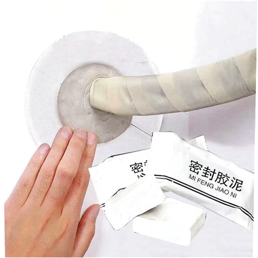 KDGENG New Waterproof Repair Sealing Clay Sealant Mastic, Waterproof Repair Sealing Clay, Wall Hole Sealing Mud for Holes and Gaps Wall Filler (2pcs)