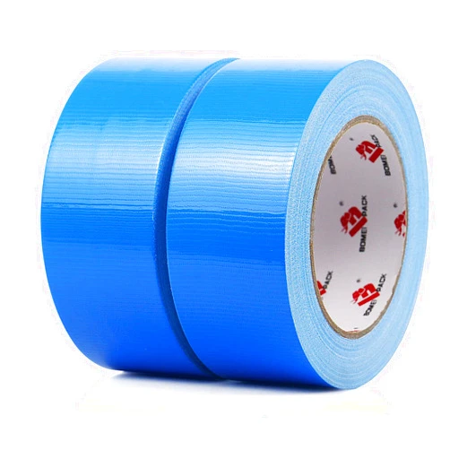 JIALAI HOME 2 Pack Blue Duct Tape Heavy Duty,9 Mil Thickness,2 Inches x 30 Yards,Strong Industrial Strength,Flexible,No Residue,Waterproof and Tear by Hand,Multi-Use for Indoor & Outdoor Repairs
