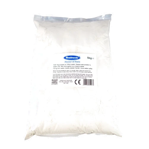 Mouldmaster 5 Kg Plaster of Paris, White