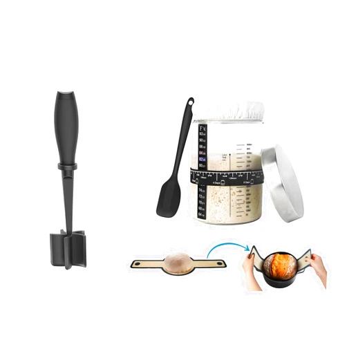 TMEDW Heat Resistant Meat Chopper+ Sourdough Starter Kit