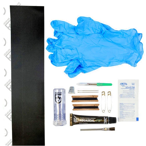 Gear Aid Aquaseal FD Soft Top Repair Kit for Jeep and Convertible Cars , Black, 7