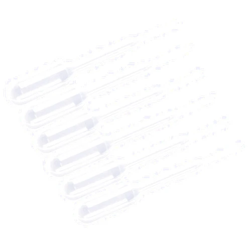 Mudder 200 Pieces 0.2 ml Capacity Disposable Graduated Transfer Pipettes Dropper Polyethylene