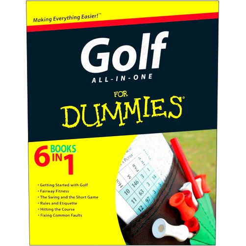 Consumer Dummies,LaReine Chabut Golf All-in-One For Dummies (For Dummies Series)