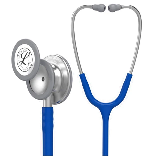 3M Littmann Classic III Monitoring Stethoscope, 5622, More Than 2X as Loud* and Weighs Less**, Stainless Steel Chestpiece, 27