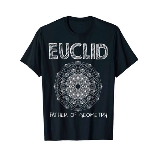 Euclid Father of Geometry Math Nerd Gift Check out my other Math T-shirts T-Shirt