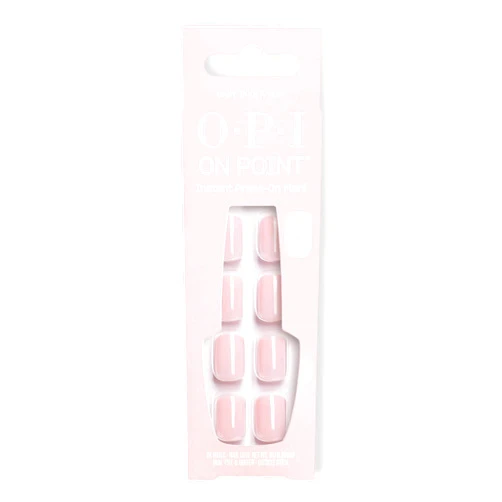 OPI On Point Press on Nails | Pastel Shimmer Squoval Almond Nail Art Press On Nails | OPI'm Dreaming Collection
