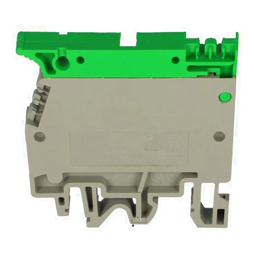 CABUR SFR.4/GR | SF900GR | CABUR Fused Link Blade 5X20MM Terminal Block 6.3A (Grey)