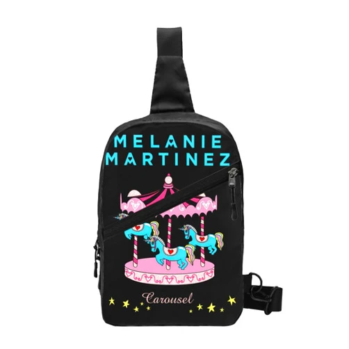 JKSISNIXK Melanie Great Artist Martinez Crossbody Bag Handbag Sling Backpack Adjustable Shoulder Bag Hiking Daypack Funny Outdoor Rucksack Foldable Multipurpose Daypack
