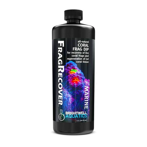 Brightwell Aquatics Frag Recover - Natural frag dip for Tissue Recovery and to Prevent infections, 1 Liter