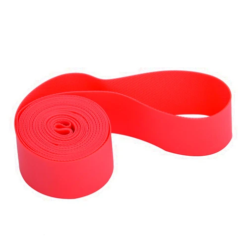 plplaaoo 2PCS/Set Bicycle Rim Strip, PVC Red Bike Rim Tape, Wear Resistant and Anti Pressure Bike Tire Liner, Bicycle Rim Liner for Bike, 4 Different Sizes Can Be Chosen, Bike tire Liner Bicycle t