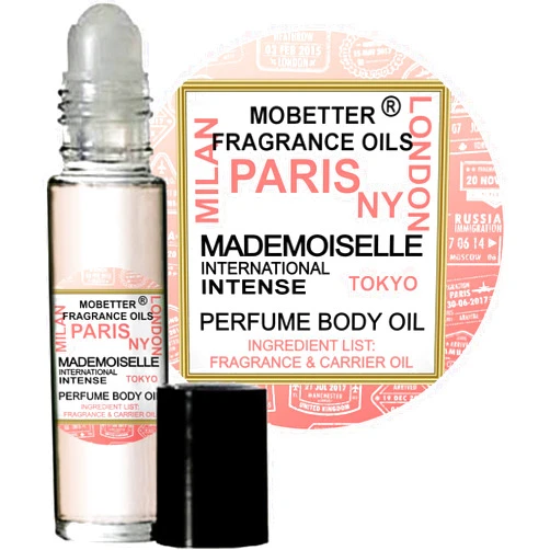MOBETTER FRAGRANCE OILS Mademoiselle International Intense Women Perfume Body Oil