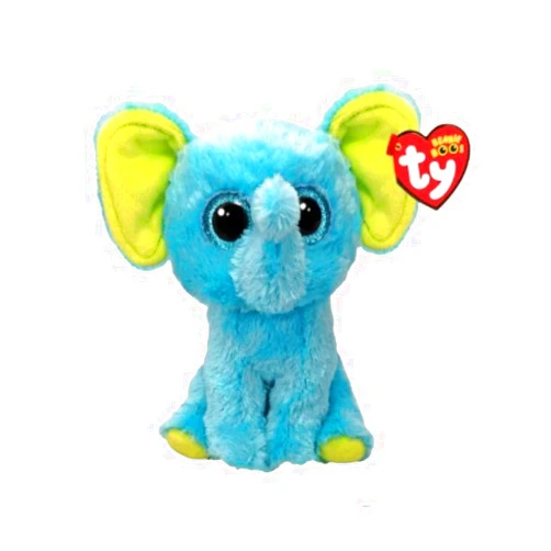 Ty Beanie Boo TRUNKLES The Blue Elephant - 6