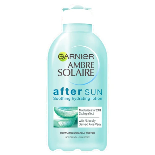 Garnier Ambre Solaire After Sun Soothing and Hydrating Lotion with Natural Derived Aloe Vera 200ml