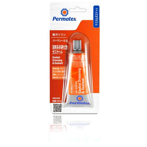 ‎Permatex Permatex 85420 Permashield Fuel Resistant Gasket Dressing & Sealant, 2 oz Tube 2 Ounce