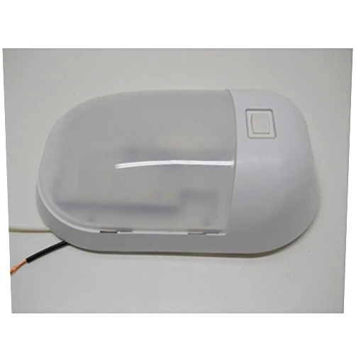 Command Electronics White LED Truck Semi Van RV Bus Trailer Utility Dome Light/On Off Switch
