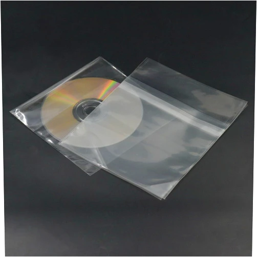 Bluemoona hanhanlop 40 Pcs Resealable Outer Sleeve Cd Bag Covers Plastic for Japan Mini LP CD