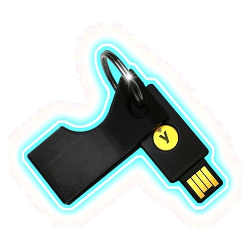SHIAKIDI BEAUTY Cover Case Keychain for Yubikey 5 NFC - Cover Case Keychain for Yubikey 5 NFC – Durable Protection and Easy Access