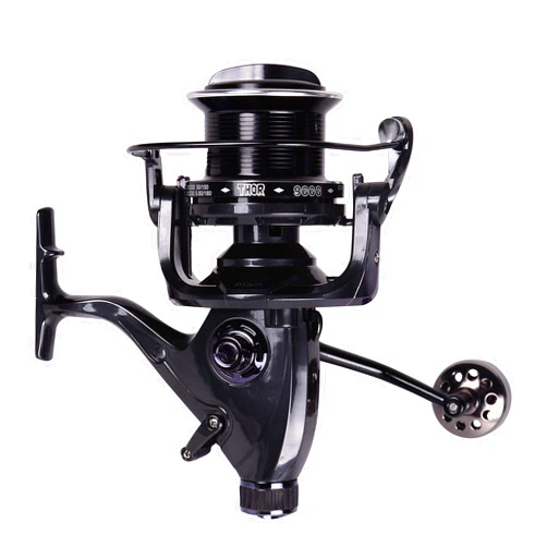 HiUmi Carp Fishing Reels 8000 9000 10000 Bait Runner Big Free Runner Double Brake Feeder 12+1 Ball Bearing Spinning Fishing Reel