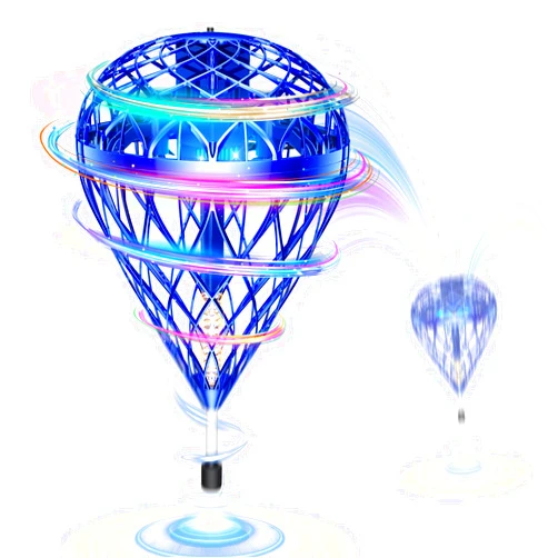 Flystars Flying Bouncing Toys, Next-Gen Pro 2025 Cosmic Galaxy Flying Orb Ball Motion-Control Hover Spinner with 3D Flips, Cool Interactive Gift Toy for Kids 6+ Boys Girls Teens