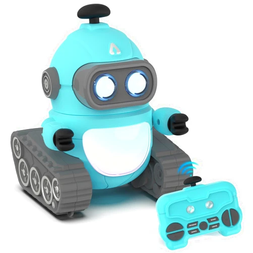 GILOBABY Robot Toys for Boys, Rechargeable Remote Control Robot Toy for Kids, Programmable RC Robots with LED Eyes, Flexible Head & Arms, Dance Moves, Music, Birthday Gifts for Boys Ages 3+ Years