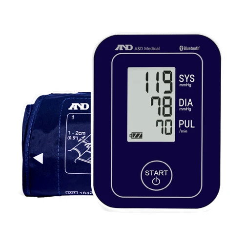 A&D Medical Deluxe Upper Arm Blood Pressure Monitor with Bluetooth (UA-651BLE)