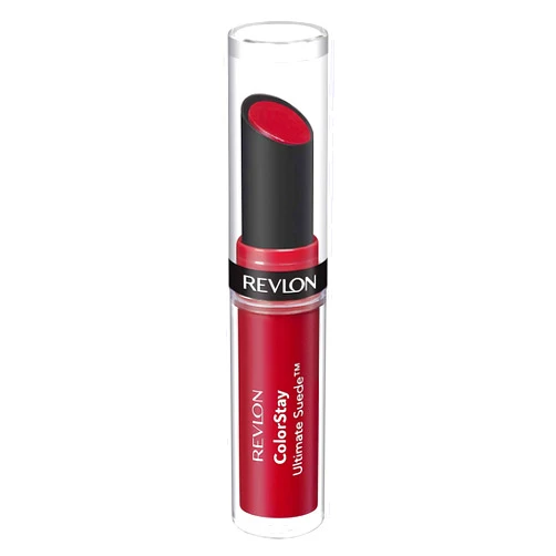 REVLON Lipstick, ColorStay Ultimate Suede Lipstick, High Impact Lip color with Moisturizing Creamy Formula, Infused with Vitamin E, 075 Cruise Collection, 0.09 Oz