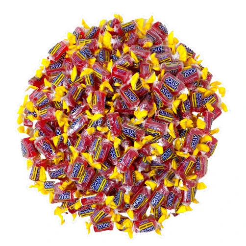 KLUB BULK Jolly Ranchers Hard Candy 3lbs- All Cherry Individually Wrapped Delicious Fresh Candy, 48oz (Packaging Might Vary)