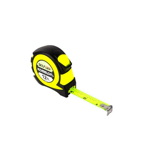 Komelon 12' Self Lock Hi-Vis Speedmark Tape Measure
