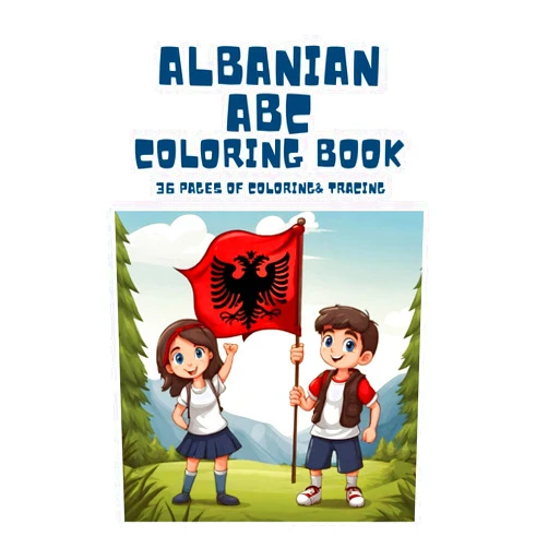 By Xhenet Ferati (Author) Albanian ABC Coloring Book