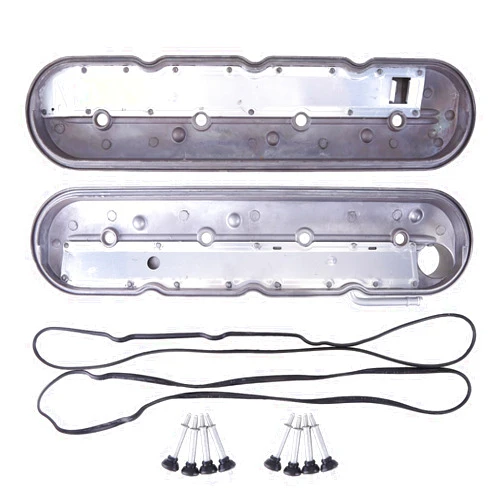 Slakerbe Valve Cover with Gasket & Bolts,Slakerbe 12570427 12582224 Left & Right Engine Valve Covers Compatible for ChevyTahoeSilveradoSuburban1500 2500 350 1999-2008