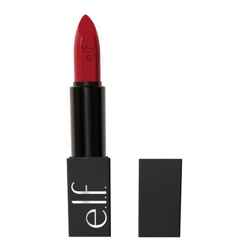 e.l.f. O Face Satin Lipstick, Richly Pigmented, Nourishing & Long-Lasting Creamy Lipstick, Infused With Jojoba, Vegan & Cruelty-Free, Shameless