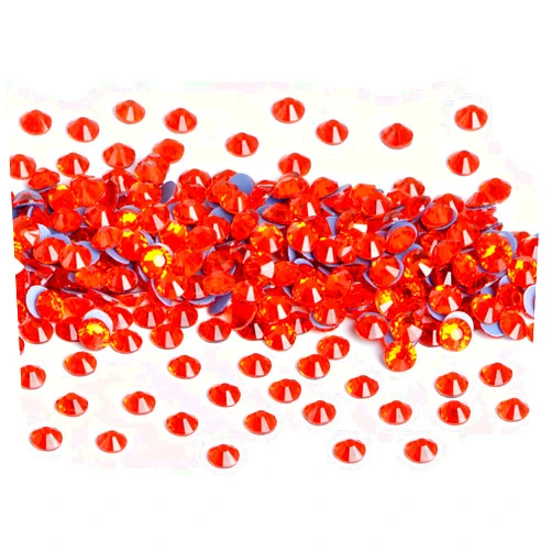 NCB 2880pcs Hotfix Rhinestones Bulk, Crystal Hot Fix Rhinestones for Crafts Clothes DIY Decoration (Hyacinth, SS8 2.4mm)