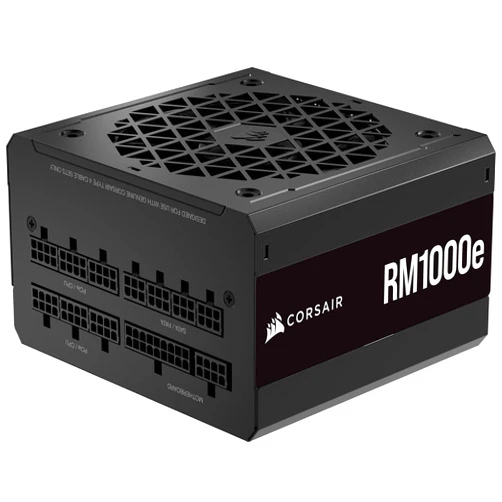Corsair RM1000e (2023) Fully Modular Low-Noise Power Supply - ATX 3.0 & PCIe 5.0 Compliant - 105°C-Rated Capacitors - 80 Plus Gold Efficiency - Modern Standby Support - Black