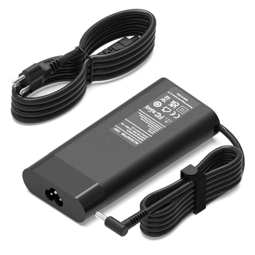 Hafiuege 150W AC Charger Fit for HP ZBook Studio G3 G4 G5 G6 G7 G8,15 G3 G4 G5 G6 G7 G8 Fury 15 17 G7 G8, 15u G3,15v x360 G5 Mobile Workstation,OMEN/Pavilion 15 17 Laptop Power Supply Adapter Cord