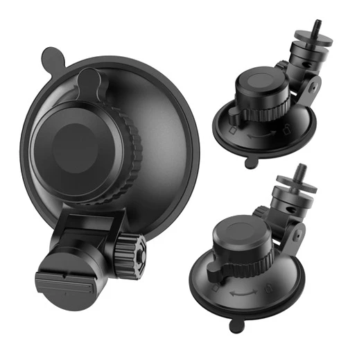SDSACZMU Dash Cam Mount, Suction Cup Mount,Windshield and Dashboard Suction Cup Mount Camera Mount,For ROVE R2-4K,CHORTAU Dash Cam,Screw Connectors Are Suitable For Most Dash Cam, DVR, GPS and Sports Camera