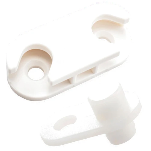 Spare Hardware Parts HEMNES Shoe Cabinet Parts Replacement for IKEA Part #110364 and #116713 (Pack of 2 each)