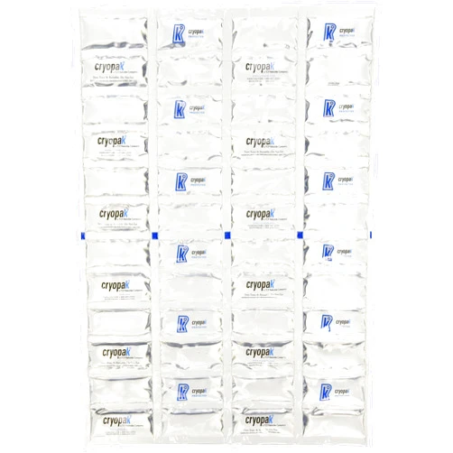 HENSITA Cryopak Flexible Ice Blanket 16.5 x 11.66-Inch (6 Pack)