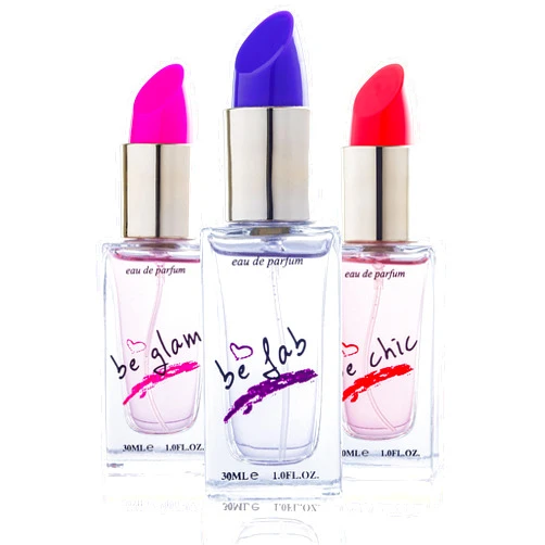 SCENTED THINGS Lippity Split Body Spray Girl Perfume Set | Little Girls to Teen Girl Gifts, Girl Birthday Gift, Body Mist Perfume Set in Lipstick Shaped Bottles | Fashion Collection (3 Piece Set)
