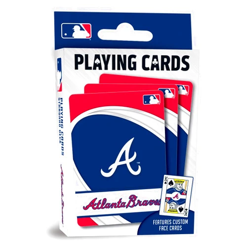 MasterPieces Atlanta Braves Playing Cards