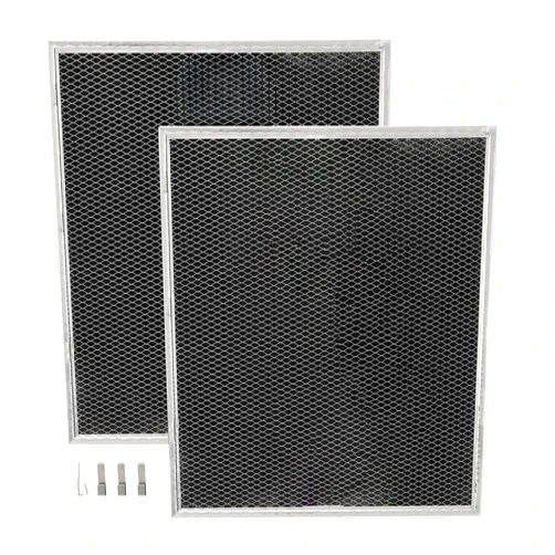 Broan-NuTone HPF30 Replacement Charcoal Filter (XC) for Dual Filter Ductless Range Hoods, Carbon Air Filter, 2 Count