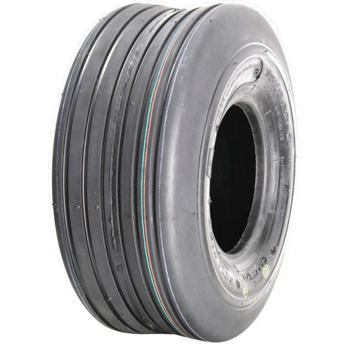 Deli Tire S-317, Straight Rib Tread, 4 Ply, NHS, Tubeless, Lawn and Garden Tire (15x6.00-6)