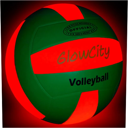 GlowCity Glow in The Dark Volleyball - Light Up Volleyballs