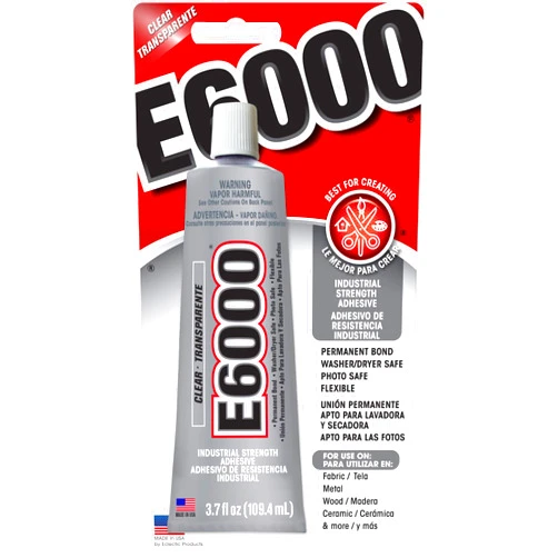 Eclectic Products E6000 Med Visc 3.7 FL Oz Bulk